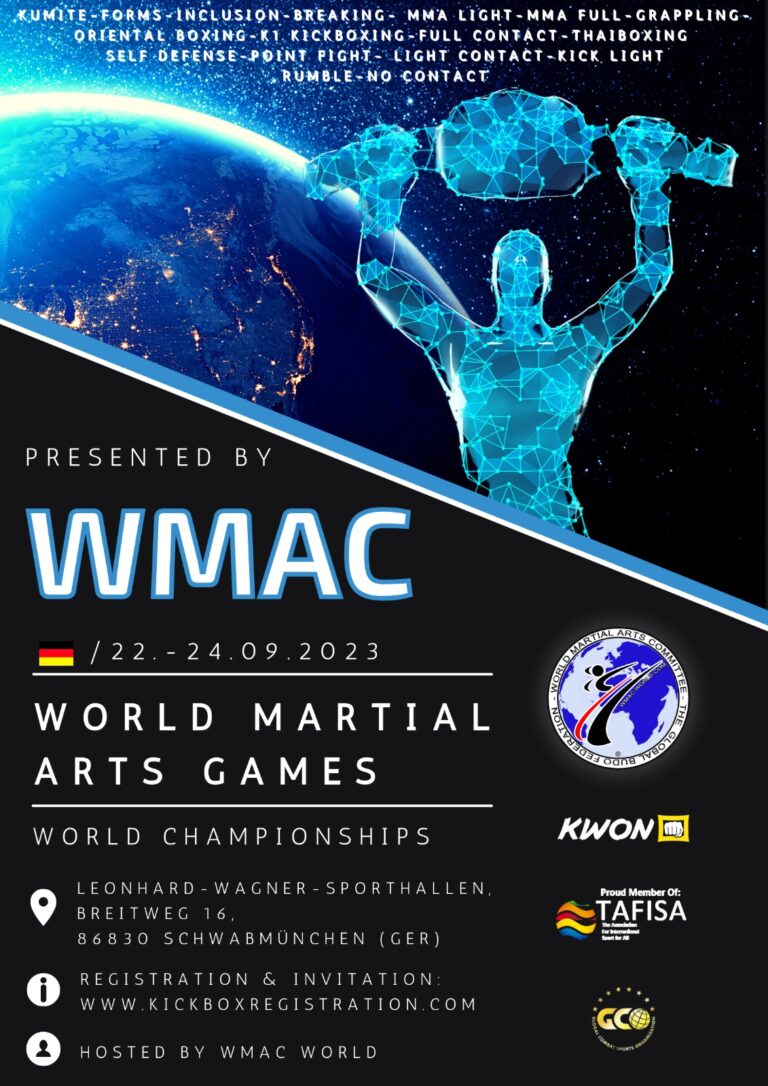 WMAC World Games Flyer