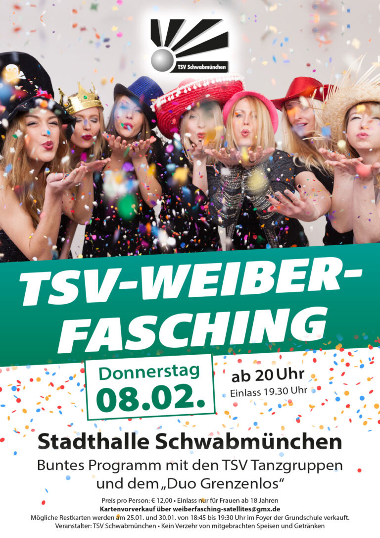 Weiberfasching (AUSVERKAUFT)